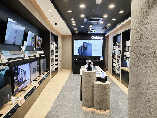 Samsung, сеть магазинов электроники - освещение рис.6